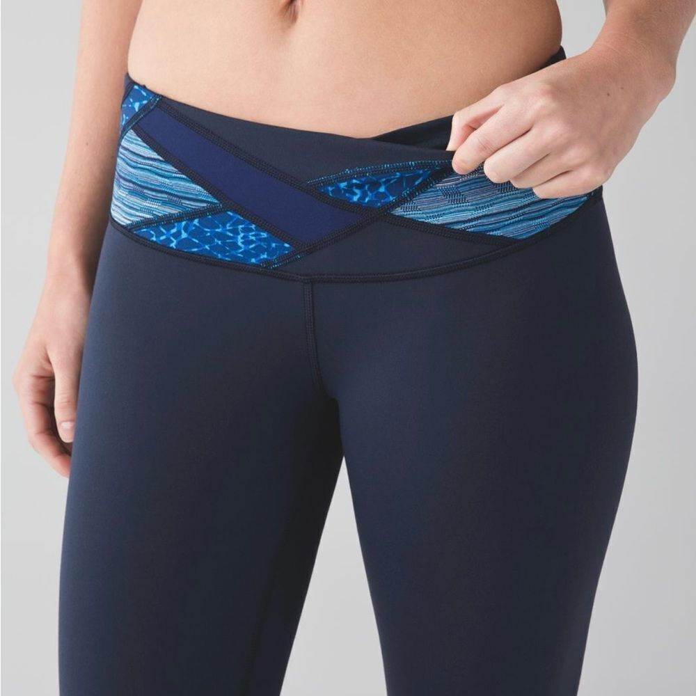 Lululemon Wunder Under Crop Leggings Women Size 4